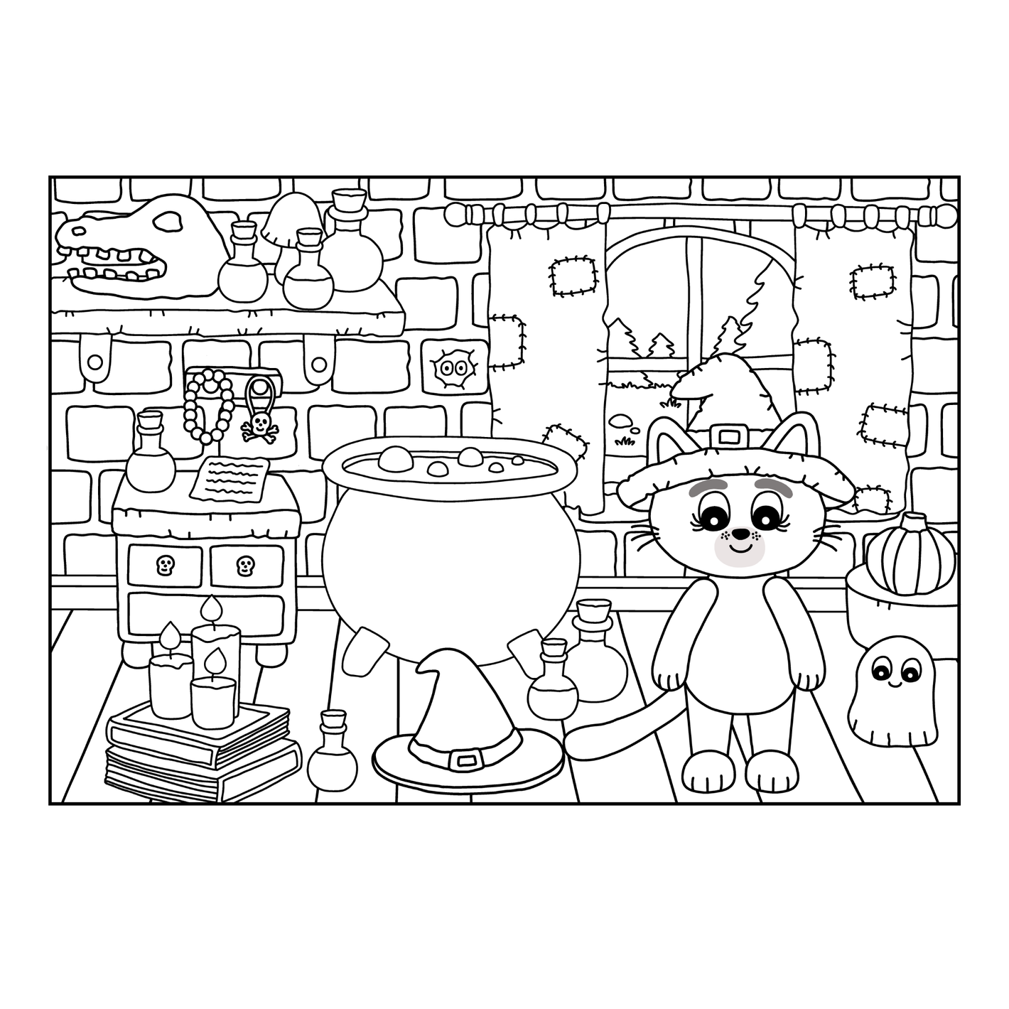 gratis Halloween pyssel till barn