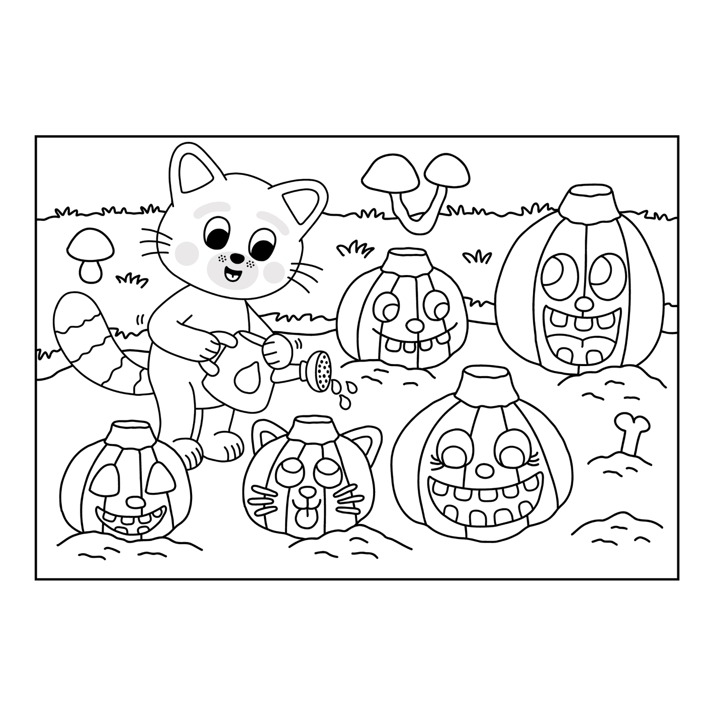 gratis Halloween pyssel till barn