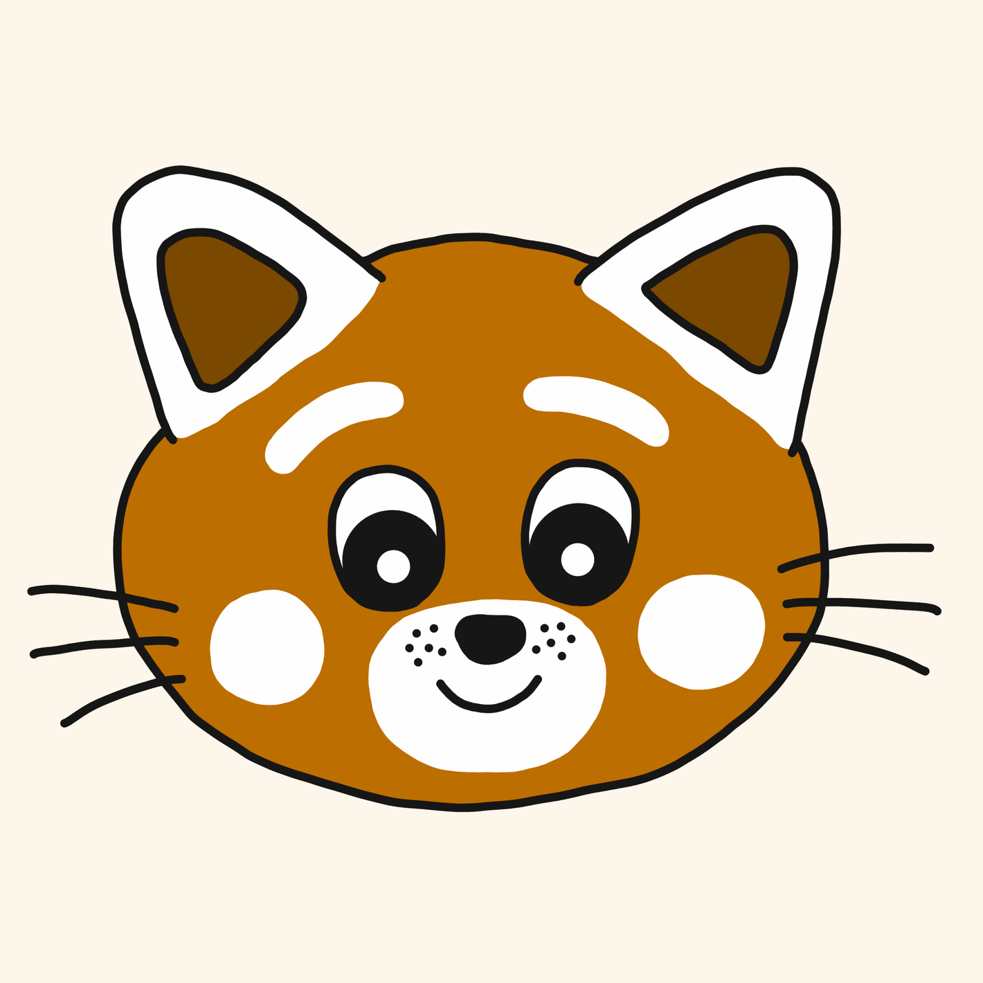 Pukkins - mask att skriva ut - ikon