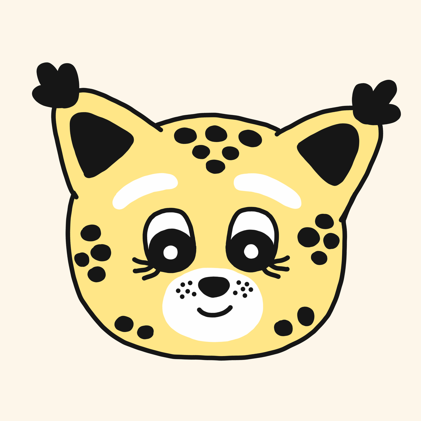 Pukkins kompis Lotass- mask att skriva ut - ikon