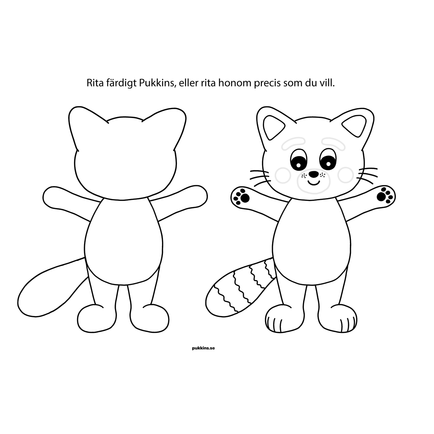 pyssel för barn - rita Pukkins framsida ikon