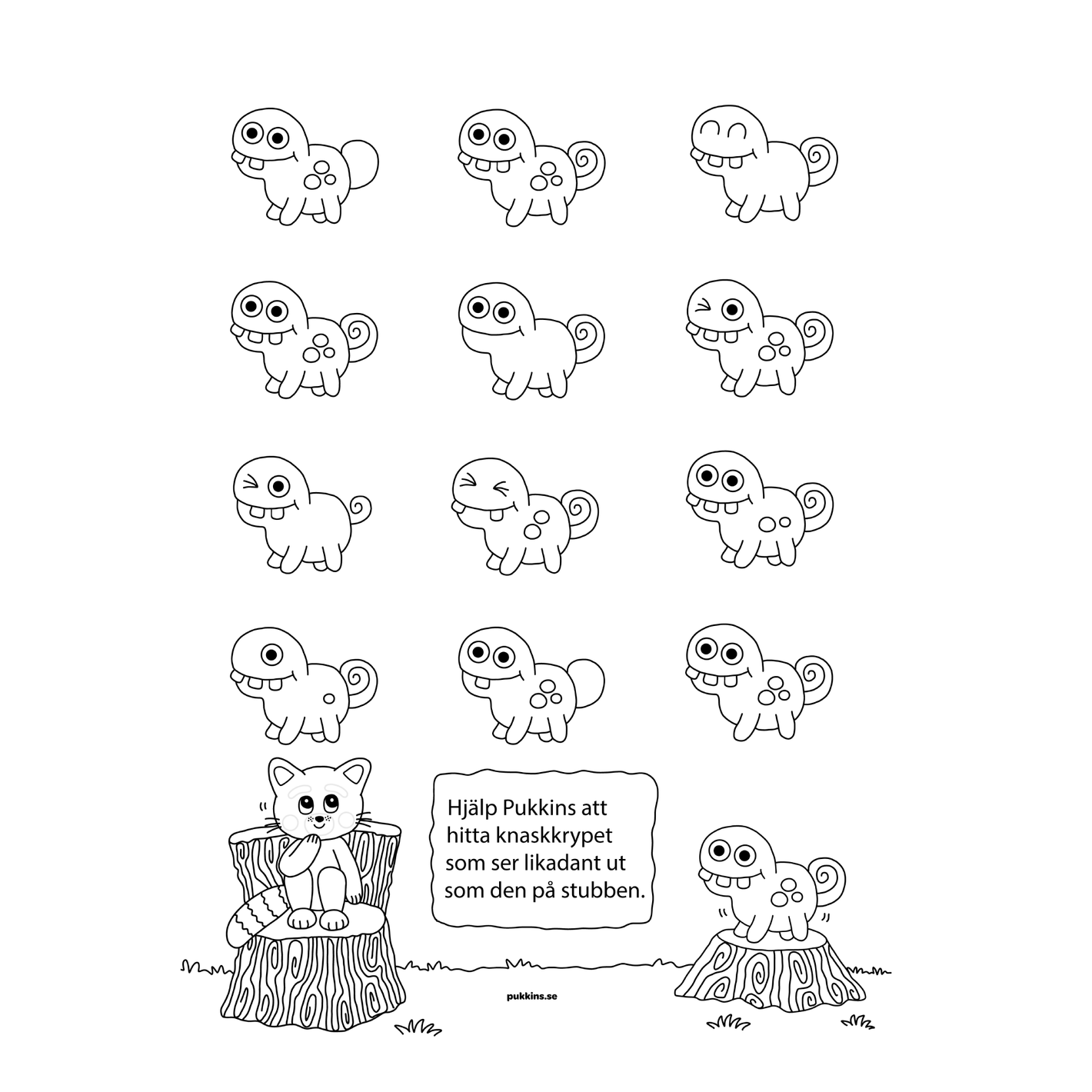 pyssel för barn - hitta rätt figur framsida ikon