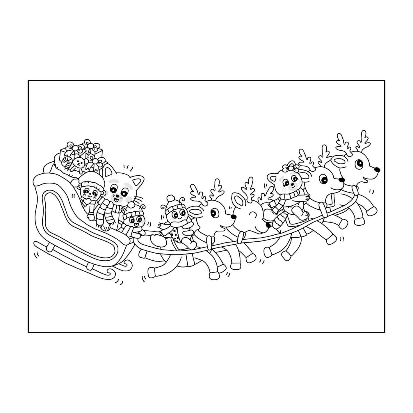 gratis pyssel till barn jultomten