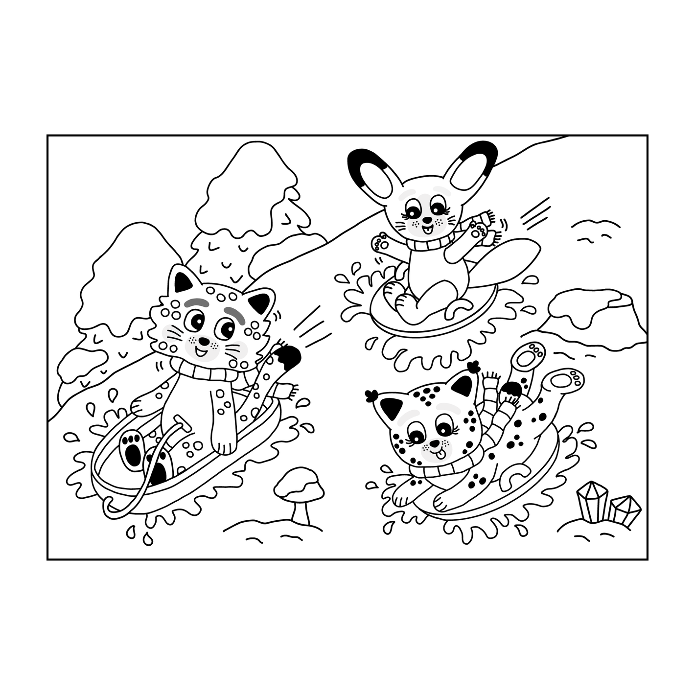 gratis vinterpyssel till barn