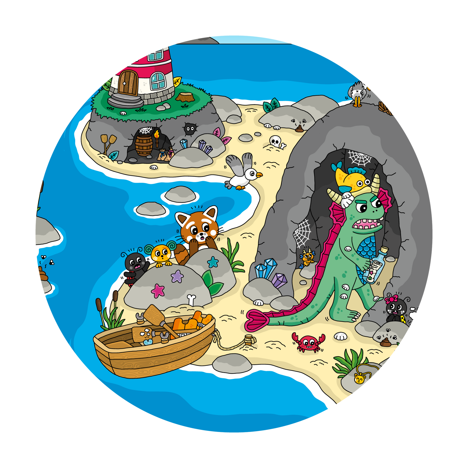 Pukkins personliga bok bild ur boken 1