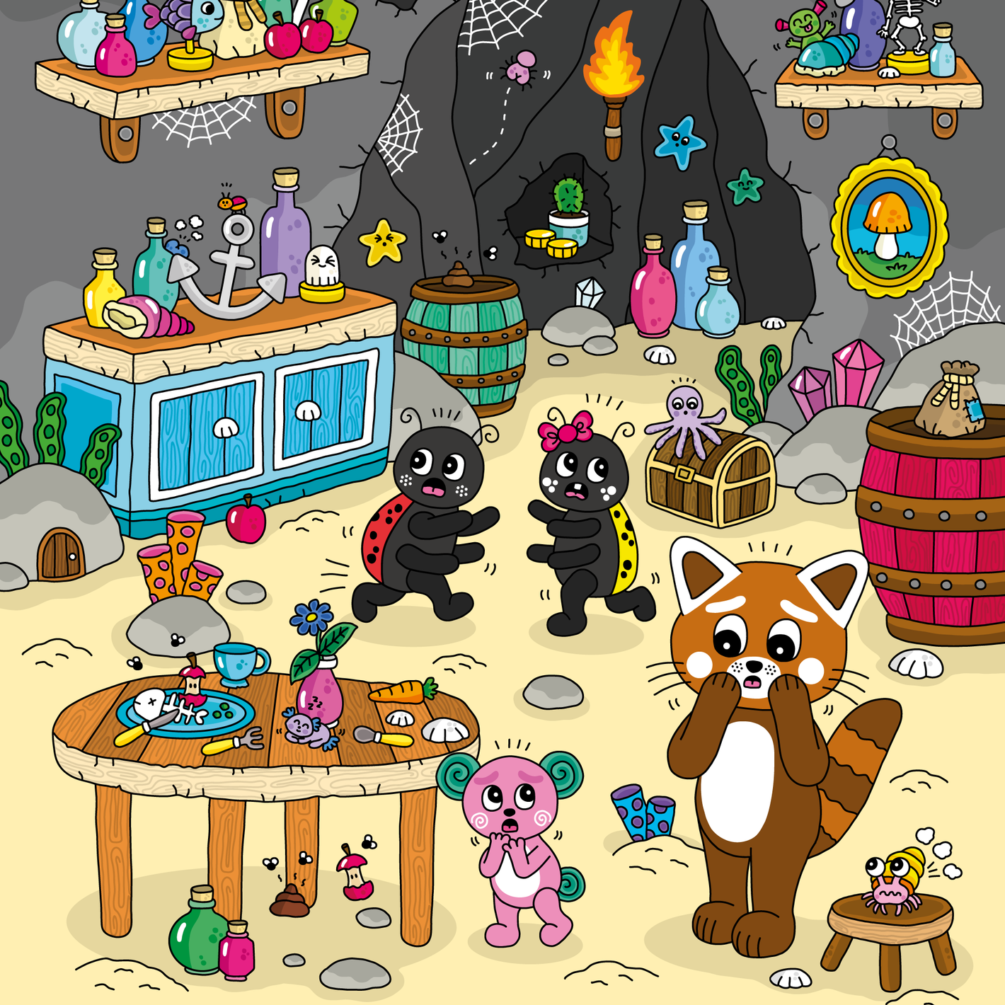 Pukkins personliga bok bild ur boken 1