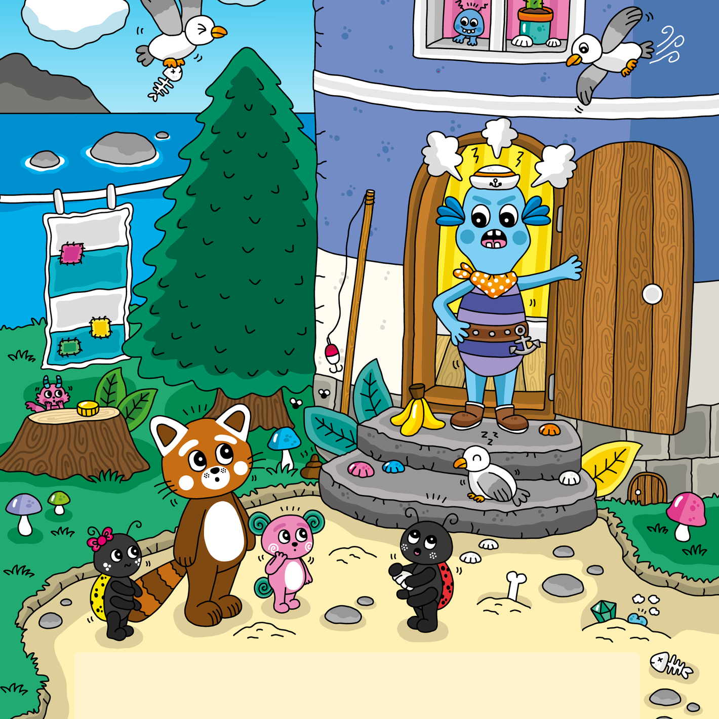 Pukkins personliga bok bild ur boken 5